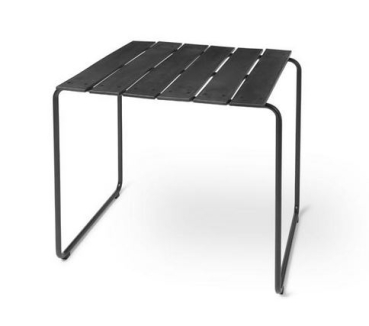 Mater Ocean Table Outdoor Tisch Schwarz